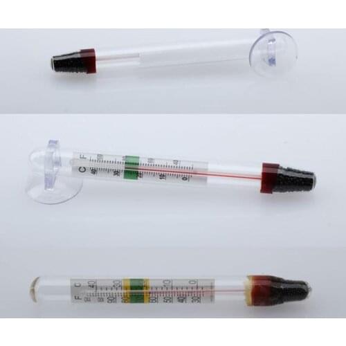 Fish Tank Aquarium Thermometer Decoration Decor Supplies Tools CFE