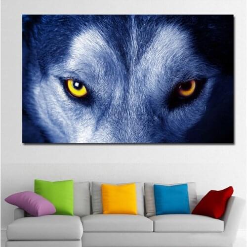 5D DIY Diamond Embroidery Full Square/round Diamond Painting Cross Stitch Mosaic forest wolf eye canvas painting drop shipping
