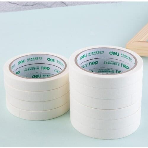Deli Art Drawing Masking tape School Students Drawing Sketching Artistic creation Masked paper tape White Color 4 Sizes