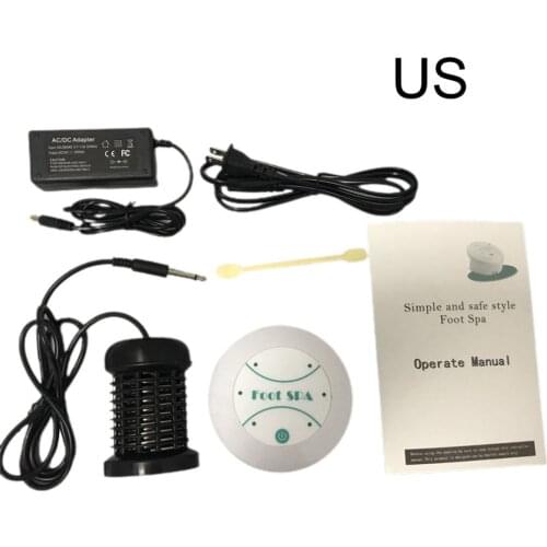 Detox Foot Bath Stainless Steel Array Aqua Spa Foot Massage Relief Tool Ionic Cleanse Ion Remove Pain Massage For the Feet