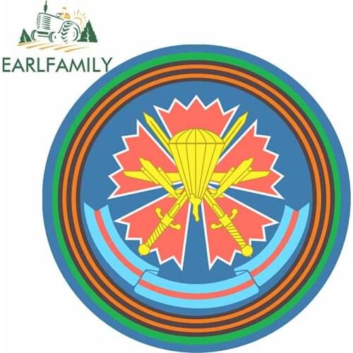 EARLFAMILY 13cm x 13cm ND Airborne Division Close Quarters Combat Special Forces Decal Auto SUV Vinyl Bumper Graphic Car Sticker