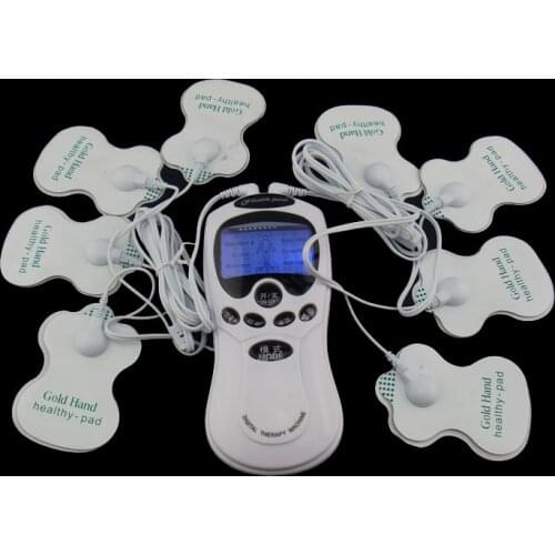 8 Models 16 pads Electric herald Tens Muscle Stimulator Ems Acupuncture Body Massage Digital Therapy Machine Electrostimulator