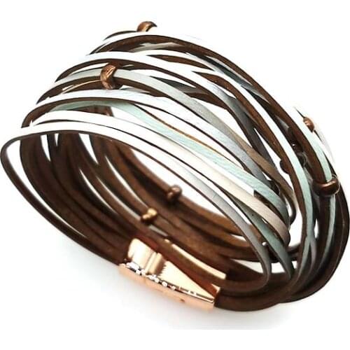 Wrap Bracelets Leather Bracelets For Women Charm Bracelets Couples Gifts Fashion Jewelry Wholesale Drop Shipping