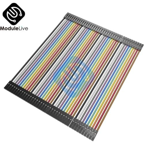 40pin dupont cable jumper wire dupont line female to female dupont line 10cm 1P diameter 2.54mm For Arduino