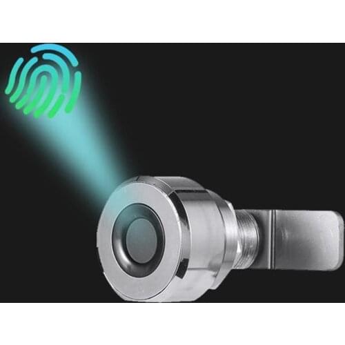 USB Rechargeable Eleronic Cabinet Lock Fingerprint Lock Locker Hidden DIY Fit