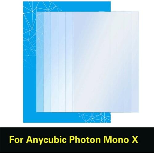 FEP Film For Photon Mono X Resin 3D Printer 280x200mm SLA/LCD FEP Sheets 0.15mm FEP Film For Duplicator 8.9 inch lcd