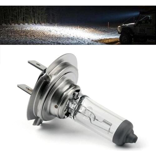 Sold one one) Car Bulb H7 12V 55w Quartz Halogen Lamp Car Headlight Headlight Exterior Accessories