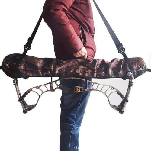 1pc Archery Compound Bow Bag Sling Waterproof fabric Bow Bag Case Carrier for Compound Bow Pouches Archery Belt Bags