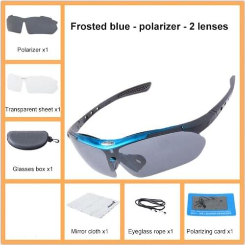 Polarized Lens Cycling Glasses Road Bike Cycling Eyewear Cycling Sunglasses MTB Mountain Bicycle Cycling Goggles Equipment
