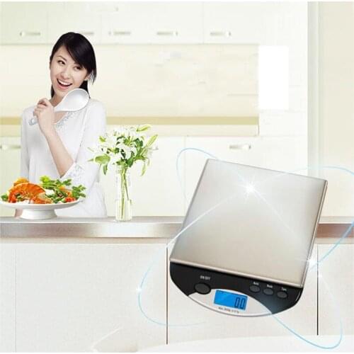 Portable Electronic Scale 2kg Waterproof With Blue Backlight Kitchen Scale Food Medicinal Baking Weight Balance Pocket Scale
