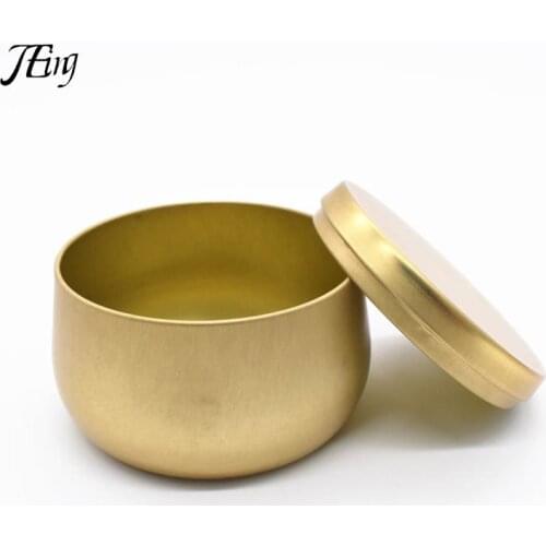 1Pcs Candle Tin Jars DIY Candle Making Kit Holder Storage Case For Dry Storage Spices Camping Party Favor And Sweets Gifts