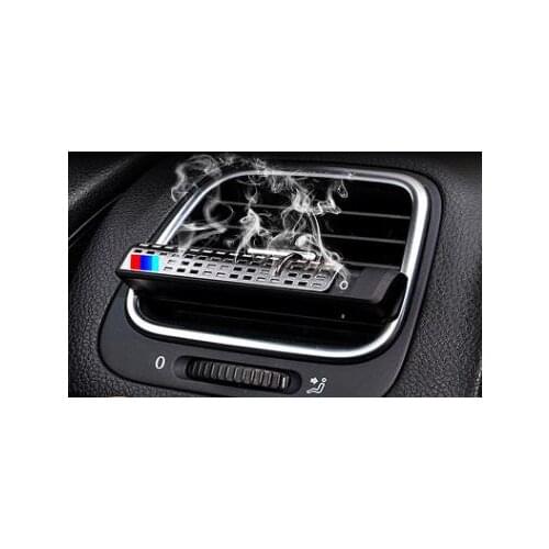 10pcs Car Natural Perfume Air Vent Freshener Holder Container With Fragrance Stick Accessory For BMW