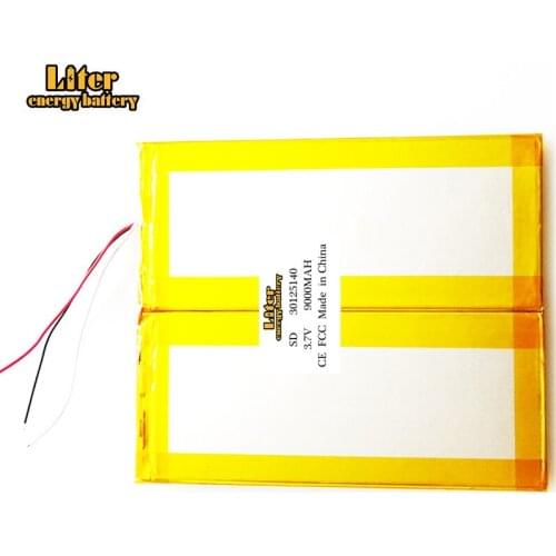 3 line 3.7V 9000mAh 30125140 Liter energy battery For Teclast M30 Tablet PC Battery