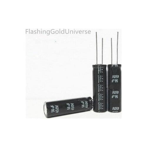 450V 56UF 56UF 450V Electrolytic Capacitor volume 13*35 13*40 best quality New origina
