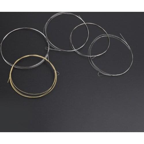 5pcs/set BJ11 Banjo String Stainless Steel Coated Copper Alloy Wound (.009-.020)