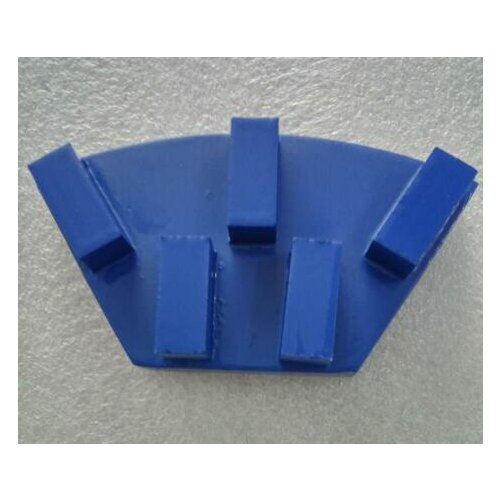 5 segs type diamond metal cutting trapezoid grinding disc trapezoid for concrete stone cement floor