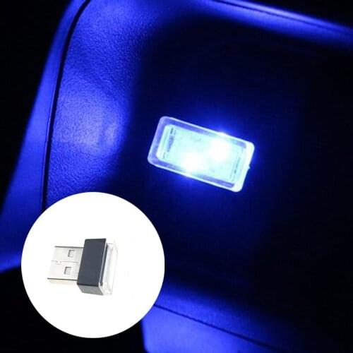 Car Universal USB LED Decorative Light Auto Parts for Chevrolet Cruze TRAX Aveo Lova Sail EPICA Captiva Malibu Volt Camaro Cobal