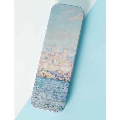 Impressionism Art work Pencil Case Monets paintings Pencil case Multi-function Pen Box Stationery School pencil case stationery