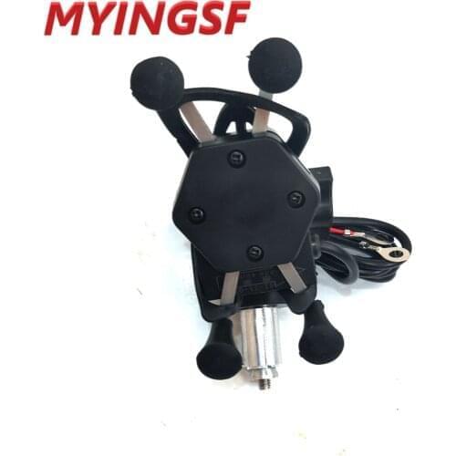 Phone Holder In Fork Stem Mount Bracket Motorcycle GPS Navigation Bracket for Yamaha YZF R1 2002-2017 R6 2006-2017 R1M 2007 2008