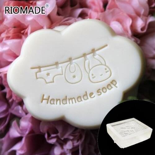 Baby Clothes Handmade Soap Stamp Transparent Natural Soap Making Seal With Handle Acrylic Chapters Pattern Custom
