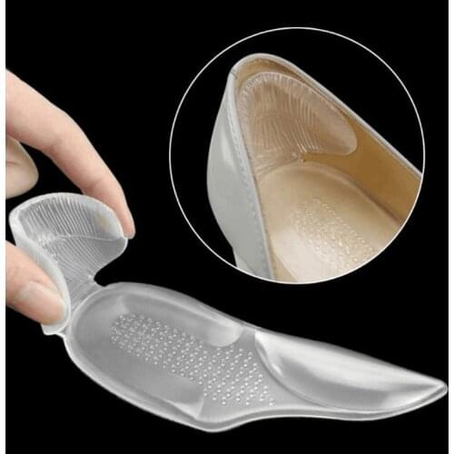 Hot 2 Pcs Heel Pads,Back Heel Cushion Insole For Women High Heels Blisters Protection With Gel Inserts And Arch Support