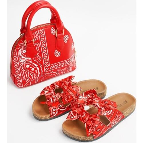 Fashion Bowknot Womens Shoes Open Toe Summer Womens Sandals Outdoor Beach Slippers Plus Size