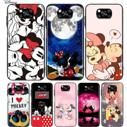 LOVE Mickey And Minne For Xiaomi Poco X3 NFC M2 X2 F2 F3 C3 M3 F1 Pro Mi Play Mix 3 A3 A2 A1 6 Lite Soft Phone Case