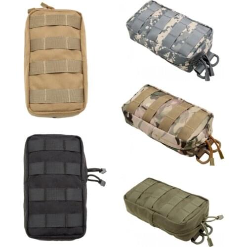 Abay 1000D Nylon Tactical Molle Belt Medical Pouch EDC Tool Waist Bag Outdoor Military Airsoft Hunting Accessories Bags