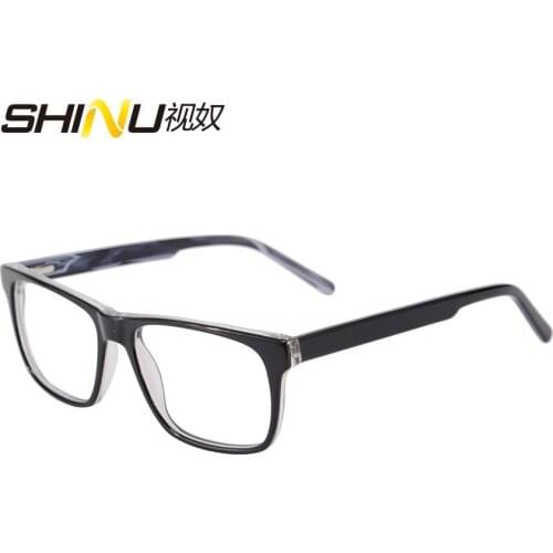 Glasses Frames Woman Man Eyeglasses Frame for Myopia new Eye Glasses Plain Mirror Glass Vintage Black Spectacles SR6045