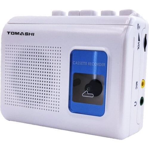 Hot Portable Cassette Player Tape Recorders with Built-in Speaker Support Earphone Walkman for Music,Learning,Teacher,Students