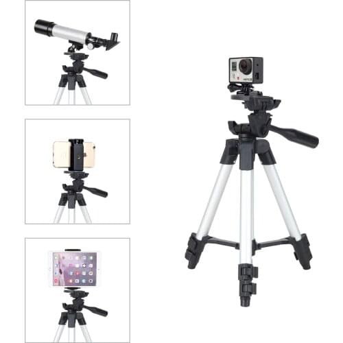 Professional Tripod Foldable Camera Holder Stand Screw Stabilizer Tripod For Canon Nikon Sony iPhone Xiaomi Samsung Gopro DJI YI