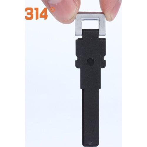 Car Key Black Remote Control Smart Small Key Suit For Volkswagen Magotan Cc Portable Replacement Deputy Key Car Accessories