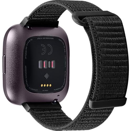 Sport Replacement Nylon Strap For Fitbit Versa 3 Breathable Adjustable Loop Watch Band For Fitbit Versa3 Smart Watch Wrist Band