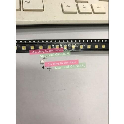 5000pcs LUMENS LED SMD 3535 3537 1W 3V Cool white LCD Backlight for TV A129CECEBP19C LED