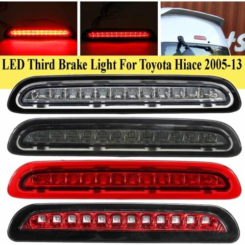 1Pcs REAR LED TAIL LIGHTS BRAKE PARKING LIGHTS FIT FOR TOYOTA HIACE 200 2005 2006 2007 2008 2009 2010 2011 2012 2013 CAR
