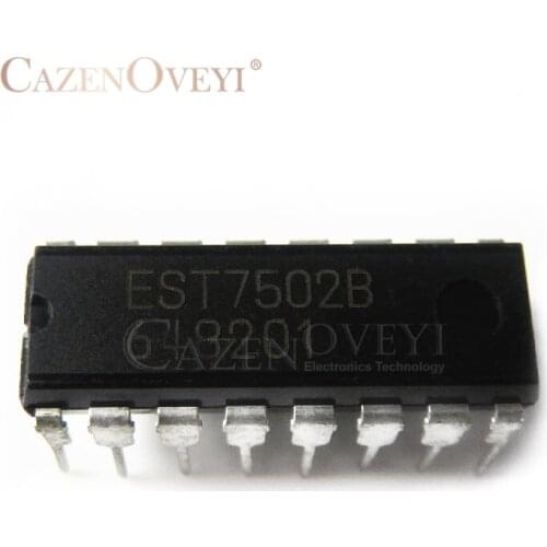 10pcs/lot EST7502B EST7502C EST7502 DIP-16 In Stock