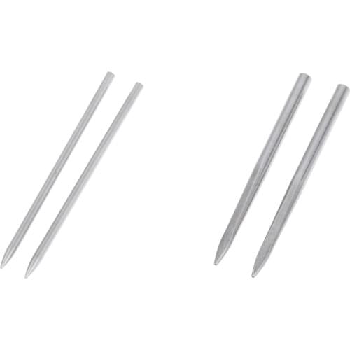 2pcs 80mm Long Stainless Steel Fid Lacing Stitching Needle with 2mm/3mm