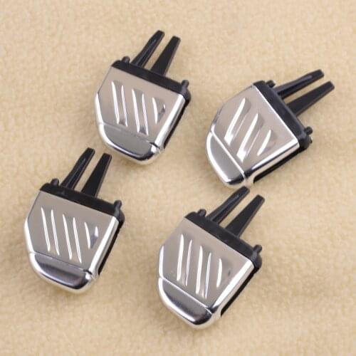 4Pcs/Set Car Interior Front AC Air Vent Outlet Tab Clip Repair Kit Fit For Land Rover Freelander 2