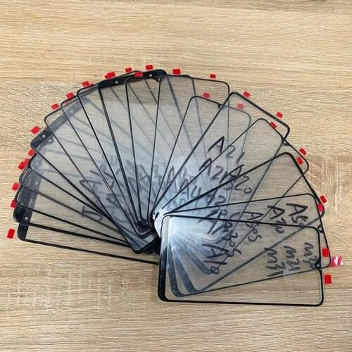 5PCS Front Touch Panel LCD Display Outer Screen For Xiaomi Redmi 5 Screen Out Glass Cover Lens Phone Repair Replace Parts