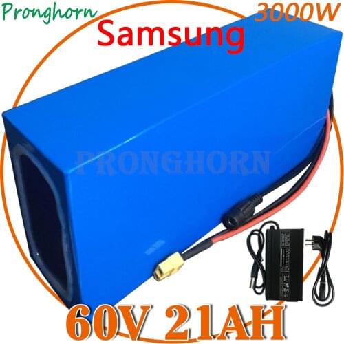 60V 20Ah Ebike Battery Pack 60V3000W 2000W 1000W Electric Scooter Battery 60V 10Ah 12Ah 13Ah 15Ah 18Ah 20Ah 21Ah Lithium Battery