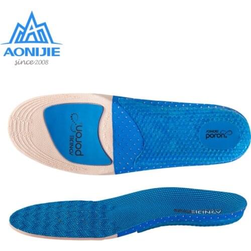 AONIJIE Easily Cut Full Length Running Womens Cushion Sneakers Insoles Inserts Athletic Cushion Support Athletic Force Fields