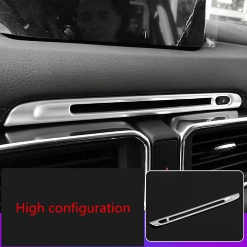 For Mazda CX-5 CX5 2017 2018 KF CD ABS Decorative Strips Trim Frame Car Styling Interior Moulding Accessories