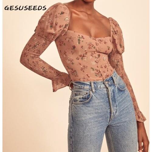 Блузки с принтом Gesuseeds China At AliExpress