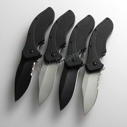 Kes 1605 Flipper Pocket Folding Knife 8CR13Mov Blade Very Smooth Camping Hunting Survival Knives Outdoor Multi EDC Tools