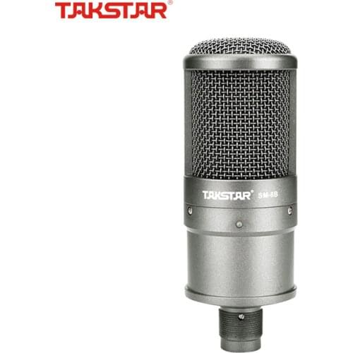 TAKSTAR SM-8B-S Condenser Microphone Broadcasting and Recording Mic for on-stage performance K Song