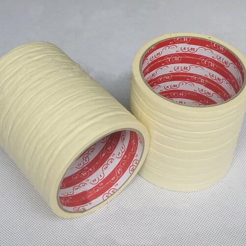 1Pcs 12m/Roll Beige Masking Tape Indoor Outdoor Diy Painting Decorating Car Spray Paint Sticker Width 10mm
