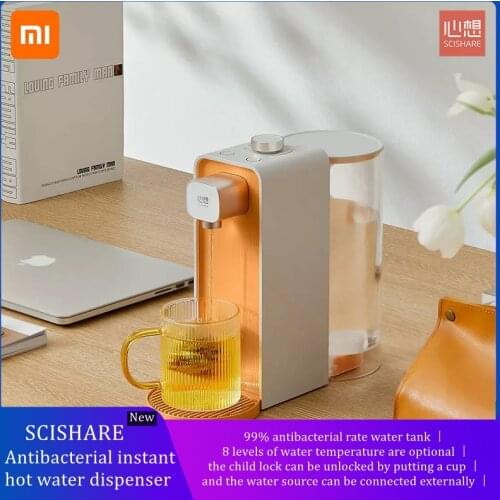 Xiaomi Youpin SCISHARE mini sterilizing instant hot water dispenser can be connected to the water source with 99% antibacterial