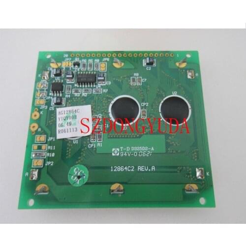 New Original For AMPIRE AG12864C YIQY00H AG12864CYIQY00H 12864C2 REV.A LCD Screen Display