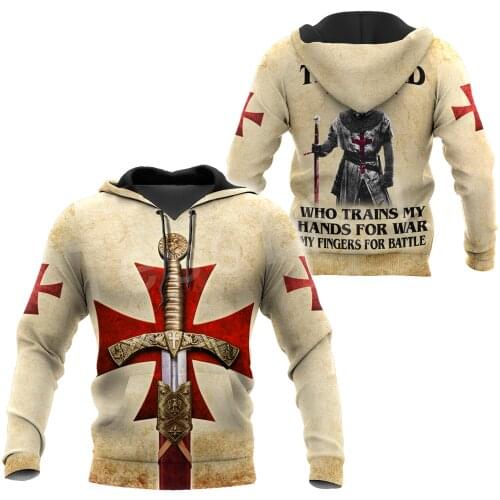 Tessffel Knights Templar Jesus Guard God Armor Pullover Streetwear NewFashion 3DPrint Men/Women Casual Funny Harajuku Hoodies A9