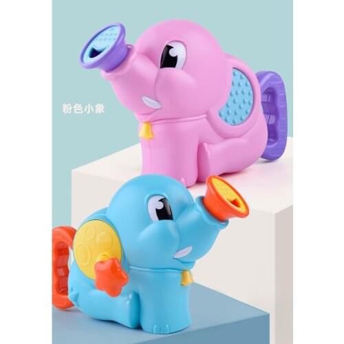 Hand Pumps Watering Can Sprinkler Elephant Shape Bathtub Bathing Toy for Kids Children GQ